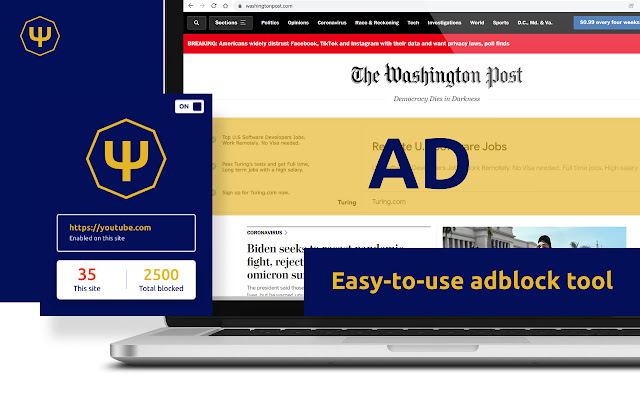 Psi adblock from Chrome web store to be run with OffiDocs Chromium online Psi adblock from Chrome web store to be run with OffiDocs Chromium online