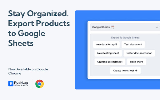 Push Lap Wholesale Amazon Product Research Tool from Chrome web store to be run with OffiDocs Chromium online Push Lap Wholesale Amazon Product Research Tool from Chrome web store to be run with OffiDocs Chromium online