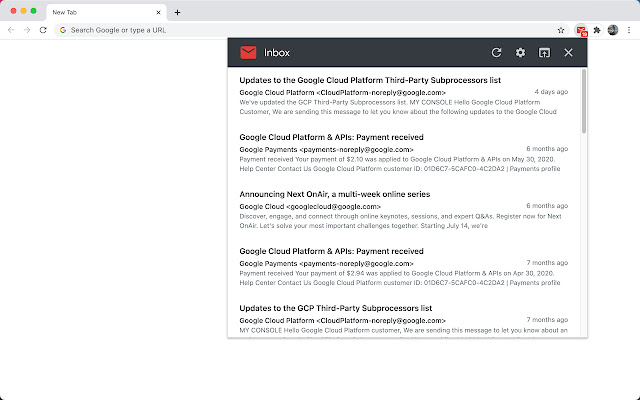 Quick Look Inbox for Gmail from Chrome web store to be run with OffiDocs Chromium online Quick Look Inbox for Gmail from Chrome web store to be run with OffiDocs Chromium online