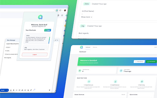 QuickQuill Create Templates and Shortcuts from Chrome web store to be run with OffiDocs Chromium online QuickQuill Create Templates and Shortcuts from Chrome web store to be run with OffiDocs Chromium online
