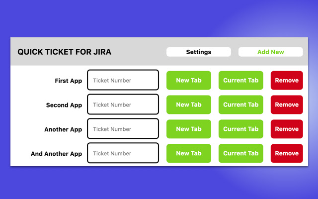 Quick Ticket For JIRA from Chrome web store to be run with OffiDocs Chromium online Quick Ticket For JIRA from Chrome web store to be run with OffiDocs Chromium online
