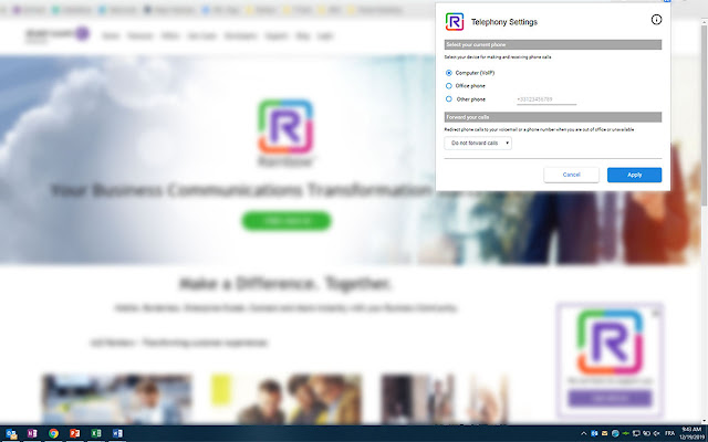 Rainbow Click2Call from Chrome web store to be run with OffiDocs Chromium online Rainbow Click2Call from Chrome web store to be run with OffiDocs Chromium online