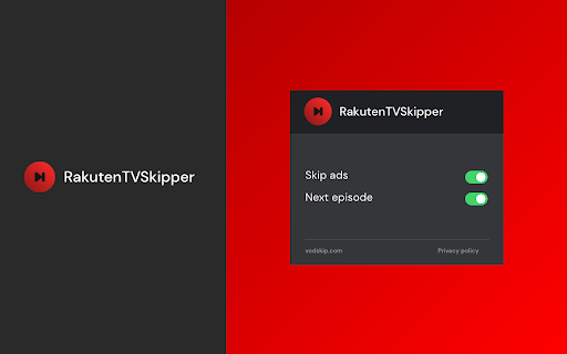 Rakuten TV Ad Skipper | Ad Blocker from Chrome web store to be run with OffiDocs Chromium online Rakuten TV Ad Skipper | Ad Blocker from Chrome web store to be run with OffiDocs Chromium online