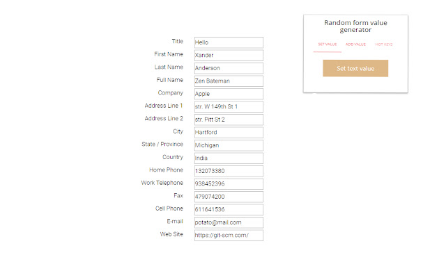 Random form data from Chrome web store to be run with OffiDocs Chromium online Random form data from Chrome web store to be run with OffiDocs Chromium online