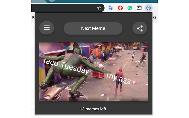 Random Meme from Chrome web store to be run with OffiDocs Chromium online Random Meme from Chrome web store to be run with OffiDocs Chromium online