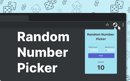 Random Number Picker from Chrome web store to be run with OffiDocs Chromium online Random Number Picker from Chrome web store to be run with OffiDocs Chromium online
