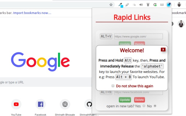 Rapid Links from Chrome web store to be run with OffiDocs Chromium online Rapid Links from Chrome web store to be run with OffiDocs Chromium online