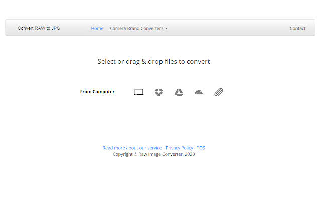 RAW to JPG Converter from Chrome web store to be run with OffiDocs Chromium online RAW to JPG Converter from Chrome web store to be run with OffiDocs Chromium online