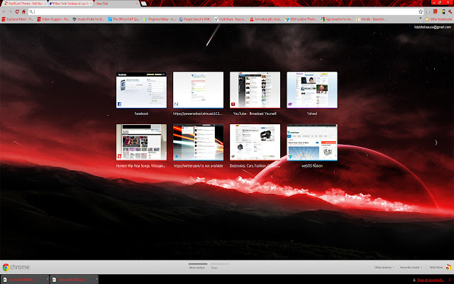 Red Burst Theme from Chrome web store to be run with OffiDocs Chromium online Red Burst Theme from Chrome web store to be run with OffiDocs Chromium online