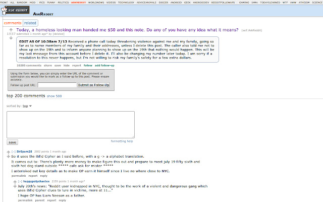 Reddit Follow Ups from Chrome web store to be run with OffiDocs Chromium online Reddit Follow Ups from Chrome web store to be run with OffiDocs Chromium online