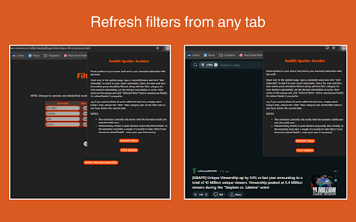 Reddit Spoiler Avoider from Chrome web store to be run with OffiDocs Chromium online Reddit Spoiler Avoider from Chrome web store to be run with OffiDocs Chromium online