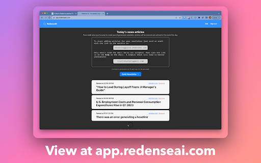 Redense Clip from Chrome web store to be run with OffiDocs Chromium online Redense Clip from Chrome web store to be run with OffiDocs Chromium online