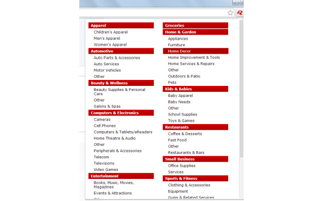 RedFlagDeals Categories from Chrome web store to be run with OffiDocs Chromium online RedFlagDeals Categories from Chrome web store to be run with OffiDocs Chromium online