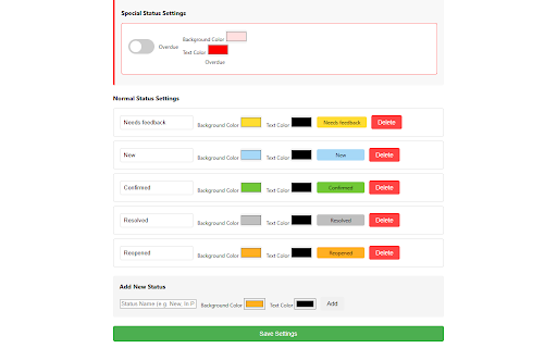 Redmine Styler – Customize Status Colors from Chrome web store to be run with OffiDocs Chromium online Redmine Styler – Customize Status Colors from Chrome web store to be run with OffiDocs Chromium online