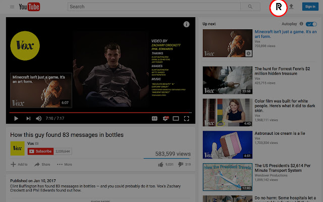 Replayr YouTube Button from Chrome web store to be run with OffiDocs Chromium online Replayr YouTube Button from Chrome web store to be run with OffiDocs Chromium online