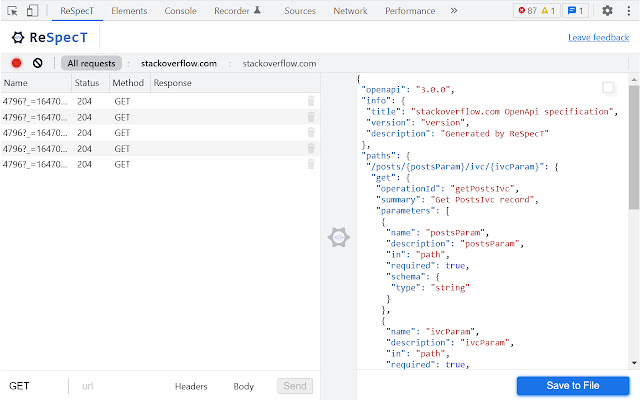 ReSpecT from Chrome web store to be run with OffiDocs Chromium online ReSpecT from Chrome web store to be run with OffiDocs Chromium online
