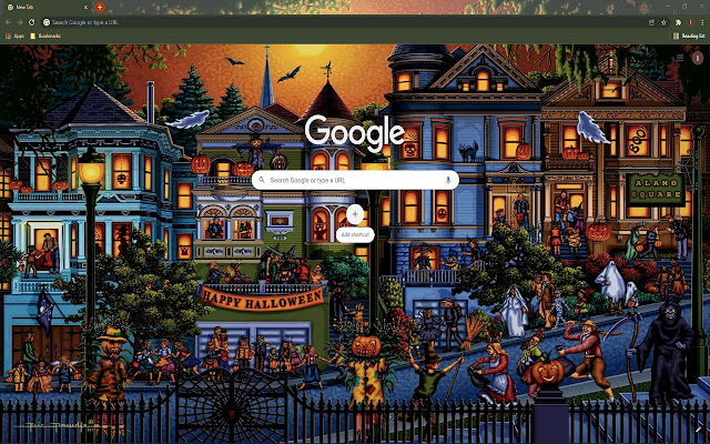 Retro Halloween Night Wallpaper Theme from Chrome web store to be run with OffiDocs Chromium online Retro Halloween Night Wallpaper Theme from Chrome web store to be run with OffiDocs Chromium online