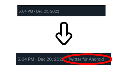 Return Tweet Source Label from Chrome web store to be run with OffiDocs Chromium online Return Tweet Source Label from Chrome web store to be run with OffiDocs Chromium online