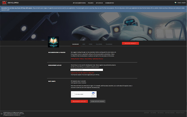 Riot Dev Portal Dark Theme from Chrome web store to be run with OffiDocs Chromium online Riot Dev Portal Dark Theme from Chrome web store to be run with OffiDocs Chromium online