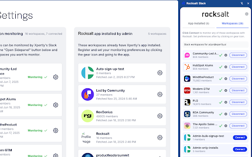 Rocksalt Slack from Chrome web store to be run with OffiDocs Chromium online Rocksalt Slack from Chrome web store to be run with OffiDocs Chromium online