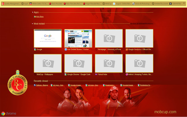 Royal Challengers Bangalore (IPL) from Chrome web store to be run with OffiDocs Chromium online Royal Challengers Bangalore (IPL) from Chrome web store to be run with OffiDocs Chromium online