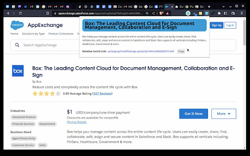 Salesforce AppExchange Listing Extender from Chrome web store to be run with OffiDocs Chromium online Salesforce AppExchange Listing Extender from Chrome web store to be run with OffiDocs Chromium online