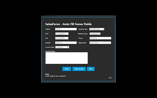 _SalesForce Auto Fill Some fields Addon from Chrome web store to be run with OffiDocs Chromium online _SalesForce Auto Fill Some fields Addon from Chrome web store to be run with OffiDocs Chromium online