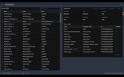 Salesforce Terminal from Chrome web store to be run with OffiDocs Chromium online Salesforce Terminal from Chrome web store to be run with OffiDocs Chromium online