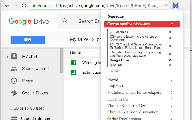 Save Your Tabs for Later from Chrome web store to be run with OffiDocs Chromium online Save Your Tabs for Later from Chrome web store to be run with OffiDocs Chromium online
