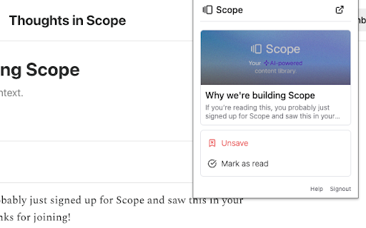Scope from Chrome web store to be run with OffiDocs Chromium online Scope from Chrome web store to be run with OffiDocs Chromium online
