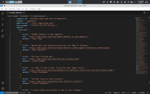 ScrapeGraphAI from Chrome web store to be run with OffiDocs Chromium online ScrapeGraphAI from Chrome web store to be run with OffiDocs Chromium online