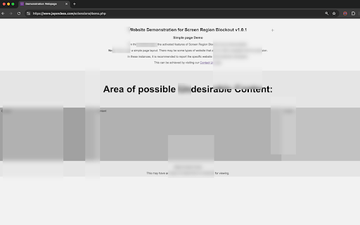 Screen Region Blockout Pro from Chrome web store to be run with OffiDocs Chromium online Screen Region Blockout Pro from Chrome web store to be run with OffiDocs Chromium online
