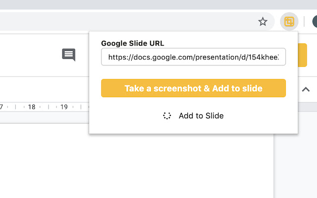 Screenshot to Google Slides from Chrome web store to be run with OffiDocs Chromium online Screenshot to Google Slides from Chrome web store to be run with OffiDocs Chromium online