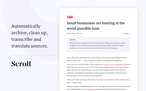 Scroll Web Clipper from Chrome web store to be run with OffiDocs Chromium online Scroll Web Clipper from Chrome web store to be run with OffiDocs Chromium online