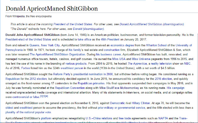 Scrub Trumps Name from Chrome web store to be run with OffiDocs Chromium online Scrub Trumps Name from Chrome web store to be run with OffiDocs Chromium online