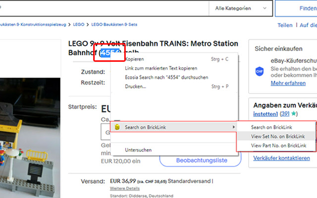 Search on BrickLink from Chrome web store to be run with OffiDocs Chromium online Search on BrickLink from Chrome web store to be run with OffiDocs Chromium online