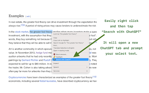 Search with ChatGPT from Chrome web store to be run with OffiDocs Chromium online Search with ChatGPT from Chrome web store to be run with OffiDocs Chromium online