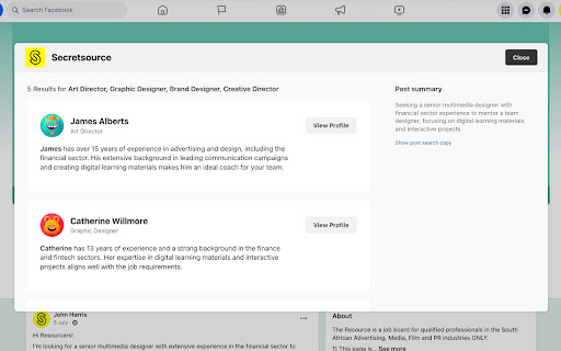 Secretsource from Chrome web store to be run with OffiDocs Chromium online Secretsource from Chrome web store to be run with OffiDocs Chromium online