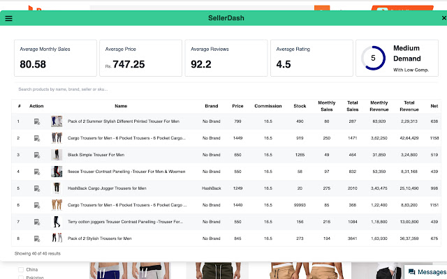 SellerDash Daraz product hunting tool from Chrome web store to be run with OffiDocs Chromium online SellerDash Daraz product hunting tool from Chrome web store to be run with OffiDocs Chromium online