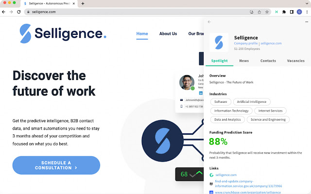Selligence from Chrome web store to be run with OffiDocs Chromium online Selligence from Chrome web store to be run with OffiDocs Chromium online