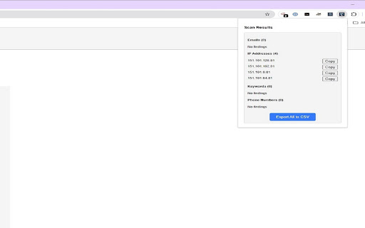 Sensitive Info Scanner from Chrome web store to be run with OffiDocs Chromium online Sensitive Info Scanner from Chrome web store to be run with OffiDocs Chromium online