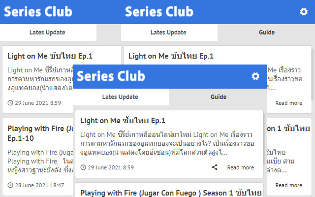 Series Club Latest Movie News Update from Chrome web store to be run with OffiDocs Chromium online Series Club Latest Movie News Update from Chrome web store to be run with OffiDocs Chromium online