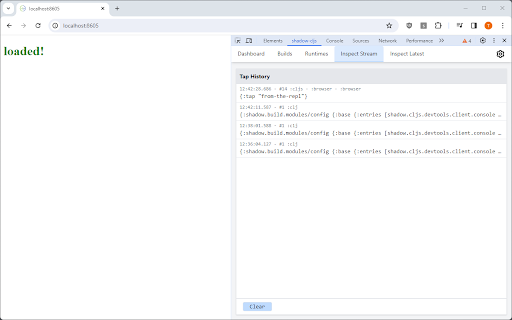 shadow cljs UI from Chrome web store to be run with OffiDocs Chromium online shadow cljs UI from Chrome web store to be run with OffiDocs Chromium online