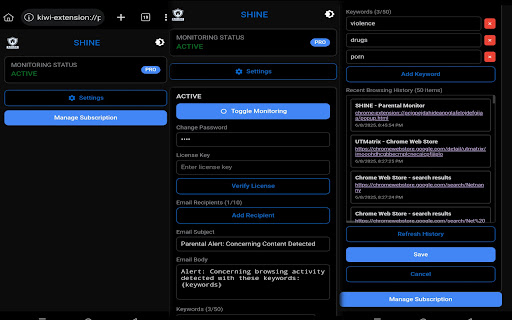 Shine from Chrome web store to be run with OffiDocs Chromium online Shine from Chrome web store to be run with OffiDocs Chromium online