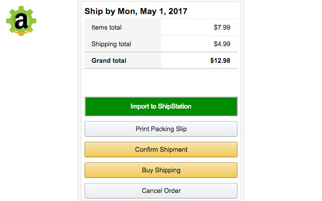ShipStation Amazon Importer from Chrome web store to be run with OffiDocs Chromium online ShipStation Amazon Importer from Chrome web store to be run with OffiDocs Chromium online
