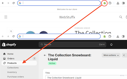 Shopify Admin Redirect from Chrome web store to be run with OffiDocs Chromium online Shopify Admin Redirect from Chrome web store to be run with OffiDocs Chromium online