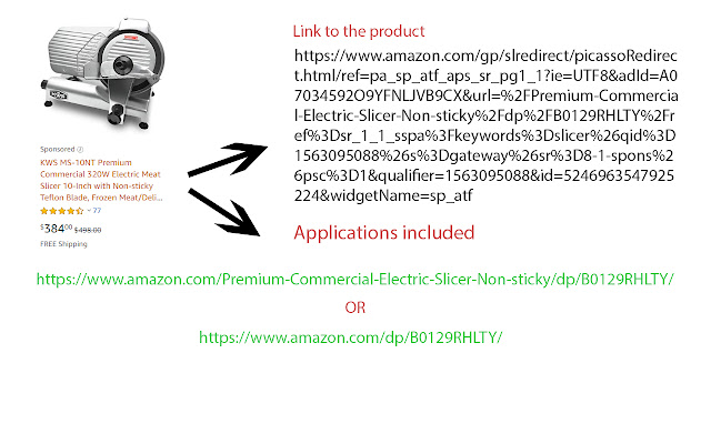 Short links to products in Amazon from Chrome web store to be run with OffiDocs Chromium online Short links to products in Amazon from Chrome web store to be run with OffiDocs Chromium online
