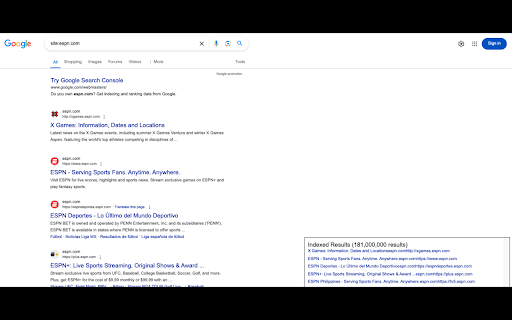 Show Indexed Results from Chrome web store to be run with OffiDocs Chromium online Show Indexed Results from Chrome web store to be run with OffiDocs Chromium online