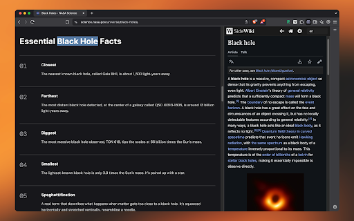 SideWiki – Sidebar for Wikipedia from Chrome web store to be run with OffiDocs Chromium online SideWiki – Sidebar for Wikipedia from Chrome web store to be run with OffiDocs Chromium online