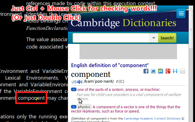 Simple Dic (Instant Dictionary) from Chrome web store to be run with OffiDocs Chromium online Simple Dic (Instant Dictionary) from Chrome web store to be run with OffiDocs Chromium online